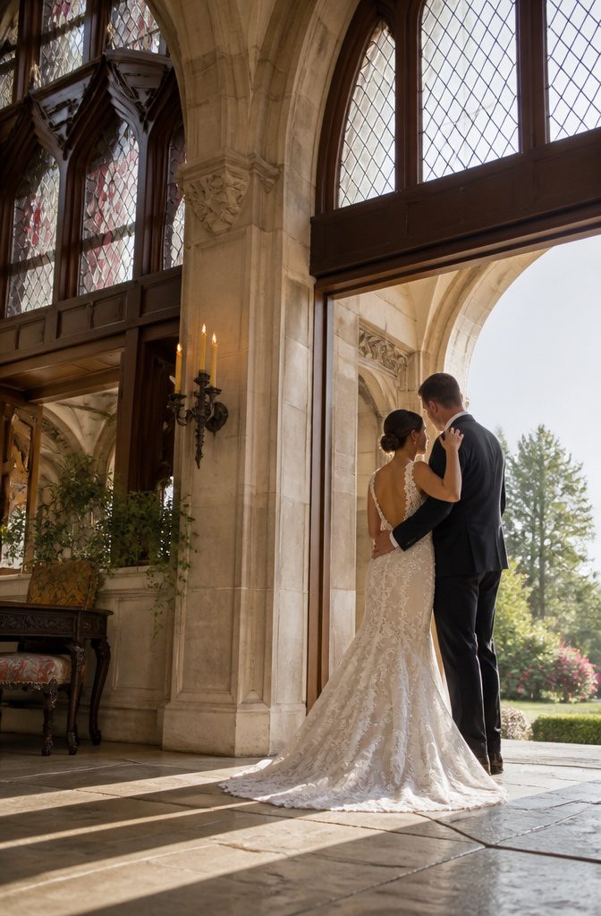 Fantasy Wedding Venues That Feel Like Another World 8 English Tudor design of Thornewood Castle in Washington.