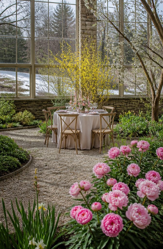 15 April Wedding Color Ideas Ranked for 2026 Spring Style 18 A visual representation of blooming flowers in April.